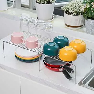 Tomorotec Space-Saving Stainless Steel Storage Rack