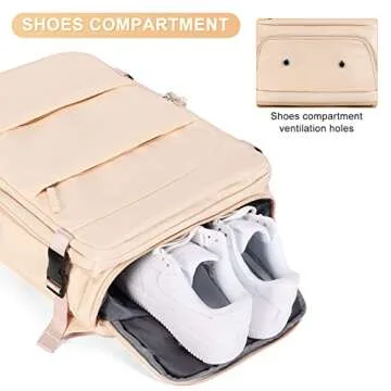 Coofay Carry On Backpack - Airline Approved & Waterproof