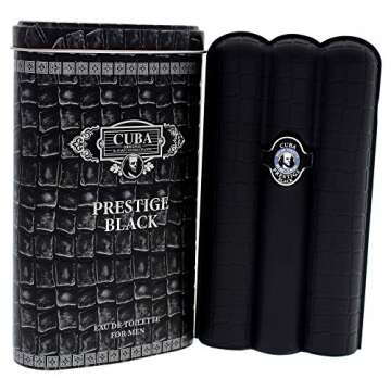 Cuba Cuba Prestige Black Men 3 oz EDT Spray