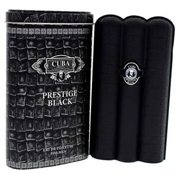 Cuba Cuba Prestige Black Men 3 oz EDT Spray
