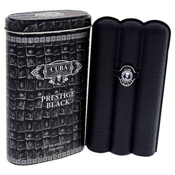 Cuba Cuba Prestige Black Men 3 oz EDT Spray