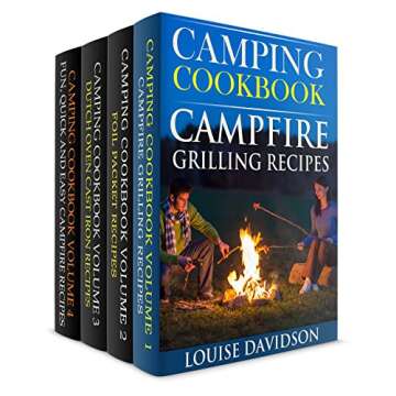 Camping Cookbook 4 in 1 Book Set - The Ultimate Guide for Outdoor Cooking