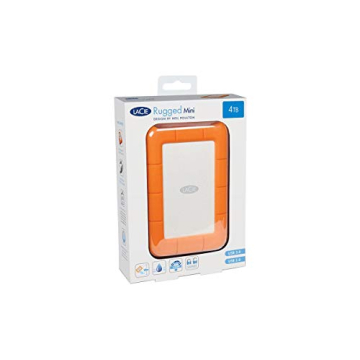 LaCie Rugged Mini 4TB External Hard Drive - Portable HDD