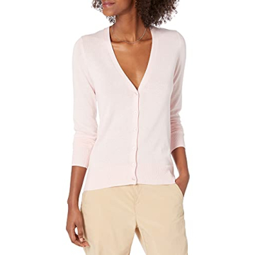 Stylish Comfort: Amazon Essentials Lightweight V-Neck Cardigan