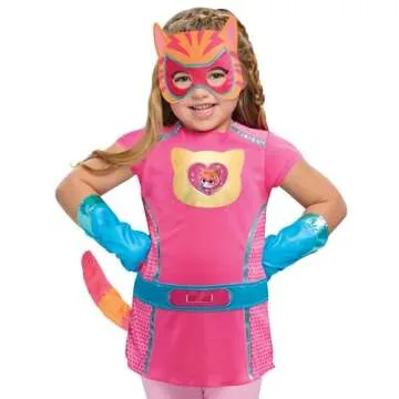 Disney Junior SuperKitties Ginny Dress Up Set, Kids Toys for Ages 3 Up by Just Play