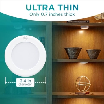 Brilliant Puck Lights with Remote for Home Lighting