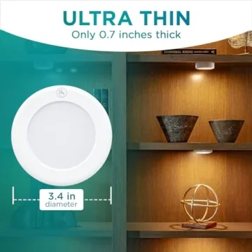 Brilliant Puck Lights with Remote for Home Lighting