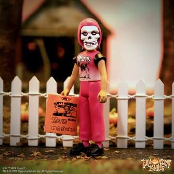 Super7 Misfits Halloween Kids Misfits Boy - 3.75" Misfits Action Figure with Accessory Classic Music Collectibles and Retro Toys