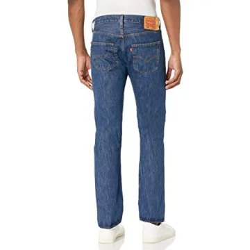 Levi's Men's 501 Original Fit Jeans in Dark Stonewash