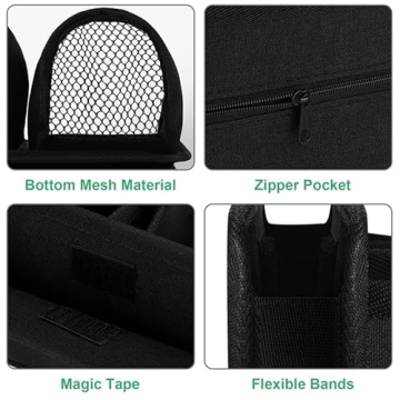 Accmor Universal Cup Holder for Luggage - Travel Hands-Free