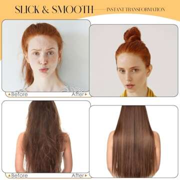 Slick Back Hair Brush for Women Men Kid, Natural Soft/Medium Boar Bristle Hair Brush for Thin & Fine Hair, Smoothing Hairbrush for Polishing, Deepening & Styling