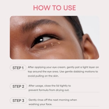 LANEIGE Bouncy & Firm Eye Mask for Brightening and Hydration