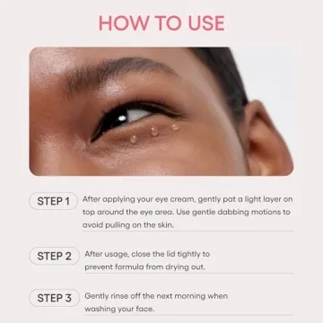 LANEIGE Bouncy & Firm Eye Mask for Brightening and Hydration