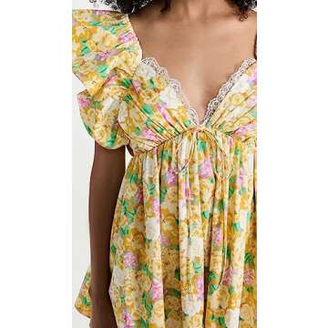 For Love & Lemons Tamra Mini Dress - Chic Summer Style