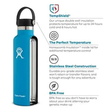 Hydro Flask Standard Mouth Bottle with Flex Cap