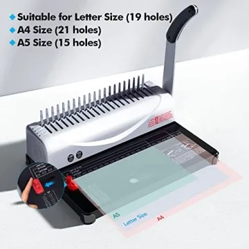 MAKEASY Binding Machine for Professional Document Binding