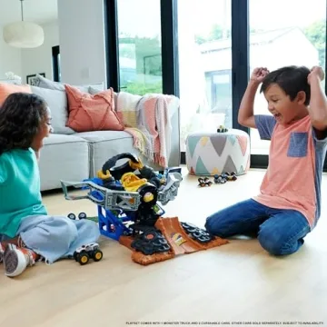 Hot Wheels Monster Trucks MEGA-Wrex Smashers Playset