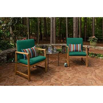 Naturesroom Sunbrella Patio Cushions for Outdoor Living