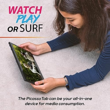 PicassoTab XL Drawing Tablet with Stylus and Accessories