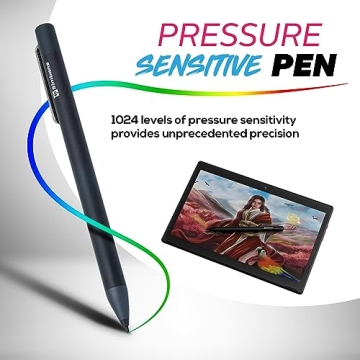 PicassoTab XL Drawing Tablet with Stylus and Accessories