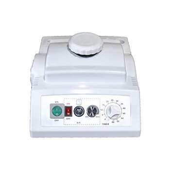 LCL Beauty White 3 in 1 Aromatherapy Facial Steamer, High Frequency, & 5X Magnifying Lamp