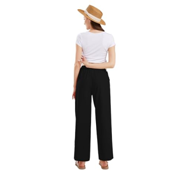 Summer Eco-Friendly Wide Leg Palazzo Pants for Women