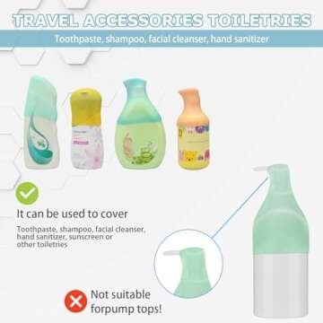 Colorful 16 Pack Silicone Bottle Covers for Travel Essentials