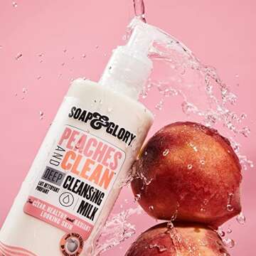Soap & Glory Peaches & Clean Deep Cleansing Milk - Hydrating Face Wash