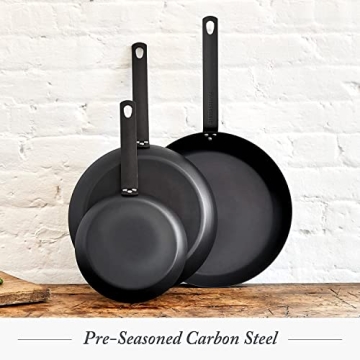 Merten & Storck 8" Pre-Seasoned Carbon Steel Skillet