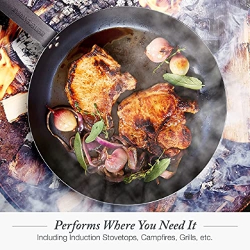 Merten & Storck 8" Pre-Seasoned Carbon Steel Skillet