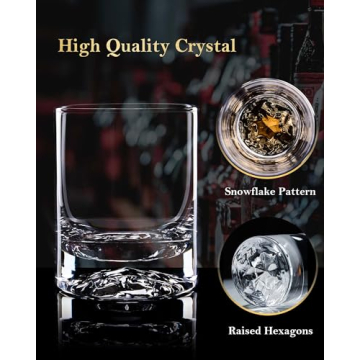 Elegant JBHO Whiskey Glasses - Perfect for Gifting