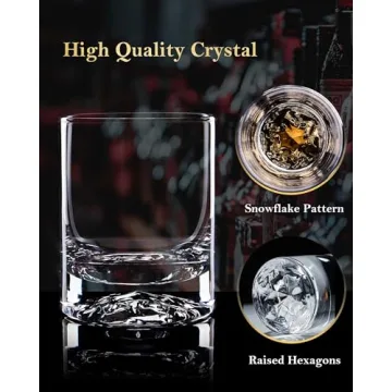 Elegant JBHO Whiskey Glasses - Perfect for Gifting
