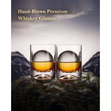 Elegant JBHO Whiskey Glasses - Perfect for Gifting