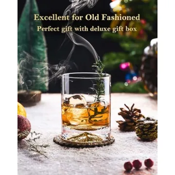 Elegant JBHO Whiskey Glasses - Perfect for Gifting