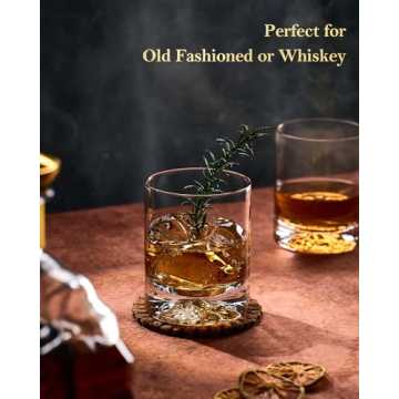 Elegant JBHO Whiskey Glasses - Perfect for Gifting
