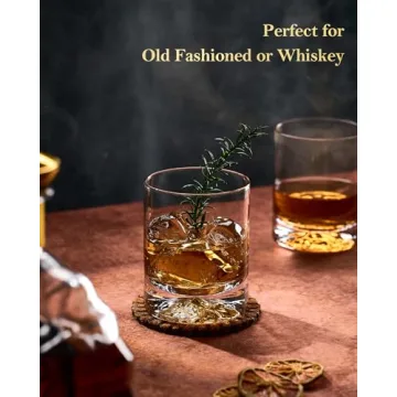 Elegant JBHO Whiskey Glasses - Perfect for Gifting