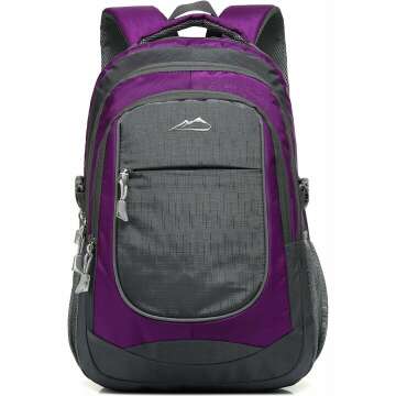 ProEtrade College & Travel Backpack - Purple A