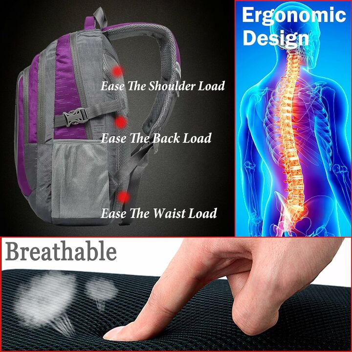 ProEtrade College & Travel Backpack - Purple A