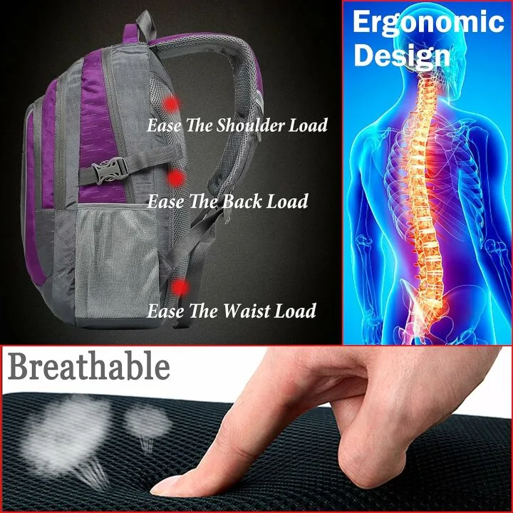 ProEtrade College & Travel Backpack - Purple A