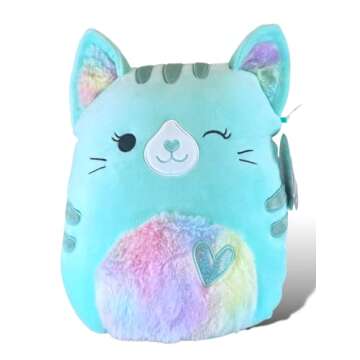 Corinna Teal Tabby Cat Plush - 2023 Valentine’s Day Gift