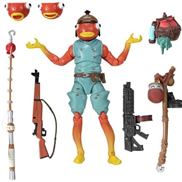 FORTNITE Legendary Series, 1 Figure Pack - 6 Inch Fishstick Collectible Action Figure - Includes Har...