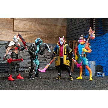 FORTNITE Legendary Series, 1 Figure Pack - 6 Inch Fishstick Collectible Action Figure - Includes Harvesting Tool, 3 Weapons, 1 Back Bling, 3 Interchangeable Faces - Collect Them All