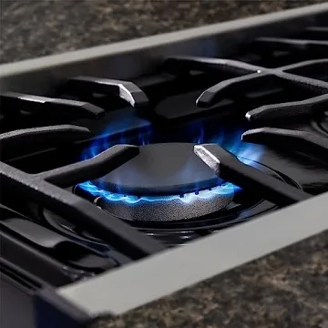 RecPro Black 2 Burner RV Gas Cooktop with Cover