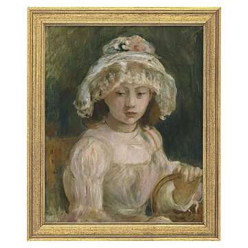 Museum Collection Piccadilly Artist Vintage Picture Frames - 8x10 Gold - Single Frame for 1/2" Canvas, Paper and Panels, Museum Quality Wooden Antique Frame, Does not Include Glass or Backing
