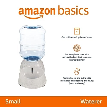 Gravity Pet Water Dispenser - 1 Gallon Capacity