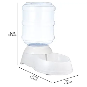 Gravity Pet Water Dispenser - 1 Gallon Capacity