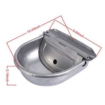 Homend Automatic Stainless Steel Waterer for Livestock