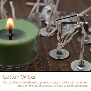 Mulled Apple Cider Tealight Candles - Handmade Fall Scents