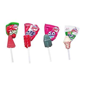 Lotte Lollipop Ice Candy (15 pcs) Real Ice Cream Favor Candy