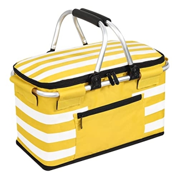 KEFOMOL Insulated Leak-Proof Cooler Bag for Picnics